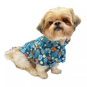 PET APPAREL dog Hawaiian shirt Size Large